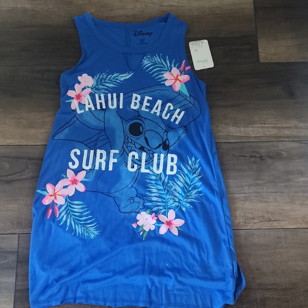 Disney Blue Stitch Surf Club Sleepwear